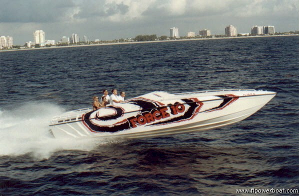 FULL SPEED AHEAD!
Nothing was holding back Ray Hanke and Team FORCE 10, as the rally fleet headed out of Port Everglades. They had one thing on their minds....Coconut Rum Runners with 151 Proof Floaters at Port Lucaya Marketplace in the Bahamas!
