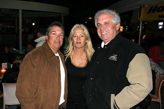 Frank and Monika LaMadrid with Mike Sanz
