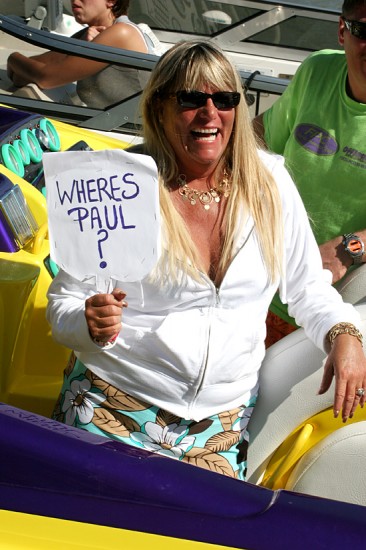 Eileen Fischer wondering where's Paul?
